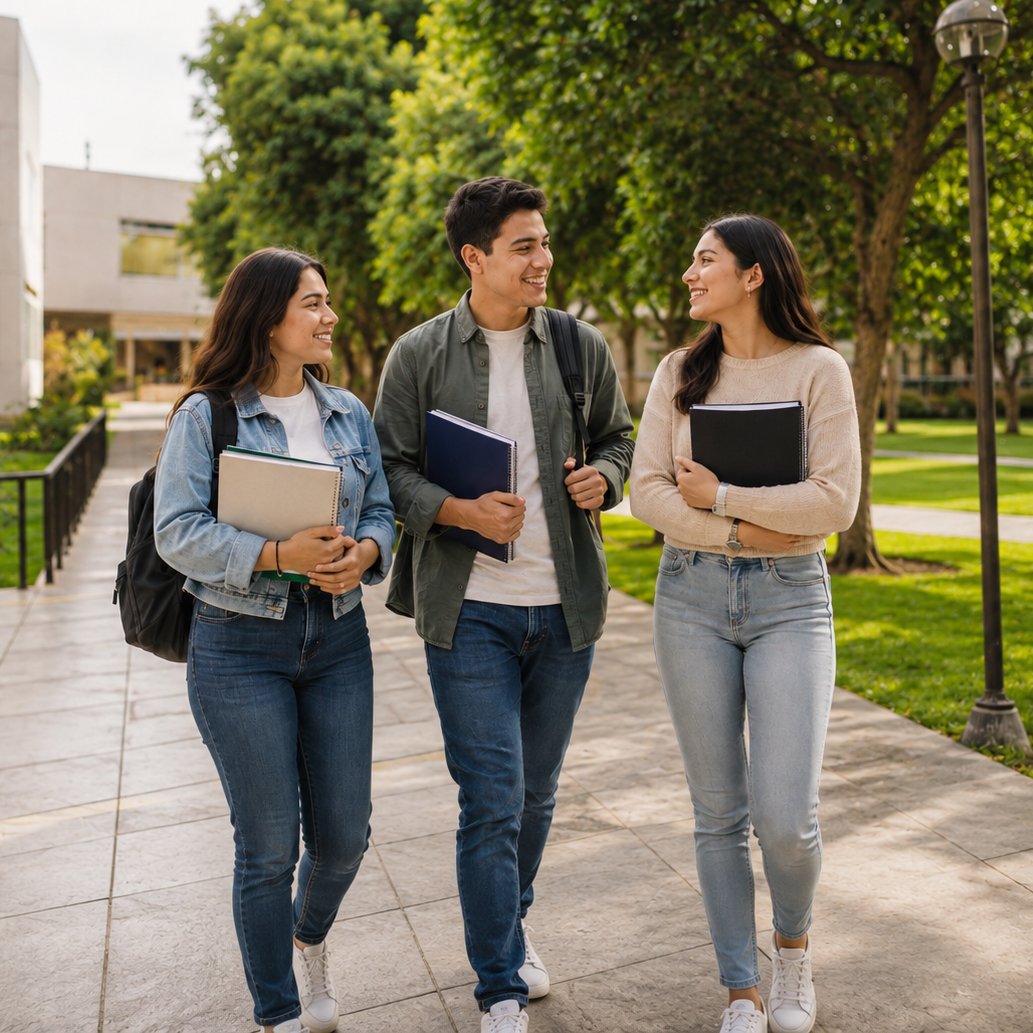 Estudiantes se preparan para iniciar su vida universitaria